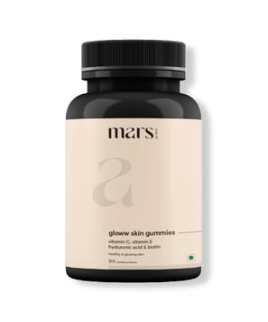 Mars VitaminC Gloww Gummies: Powered with Hyaluronic Acid, gomitas con vitamina C e acido hialuronic