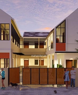 design 3D kost - jasa arsitek kontraktor bangunan