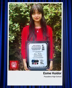 2025 REID GORECKI FOUNDATION AWARD WINNER ESME HUIDOR
