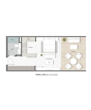 Studio Unit Layout