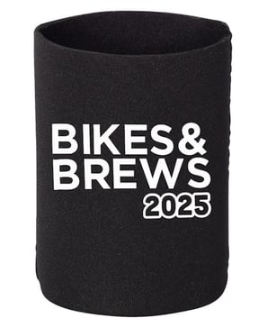2025 Bikes & Brews koozie