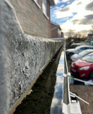 blocked gutter