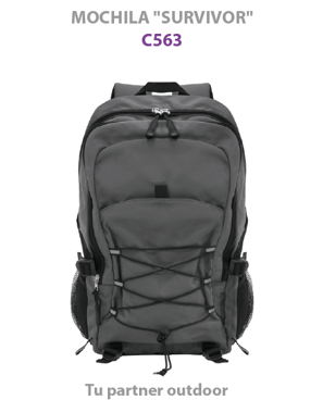 Mochila Survivor wope Regalos Corporativos Publicidad para Empresas logos full color merchandising