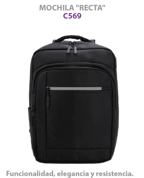 Mochila recta wope Regalos Corporativos Publicidad para Empresas logos full color merchandising