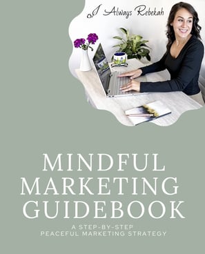 Mindful marketing guidebook cover