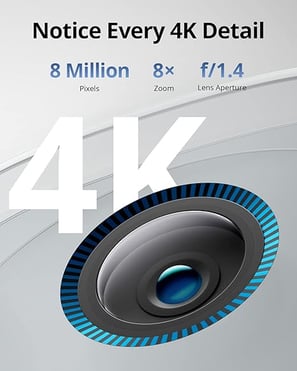eufy Security eufyCam S330 4 Wireless Camera Resolution -38% Now $499.99 Only on amazon.com!