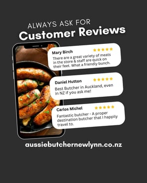 Ask for Customer reviews