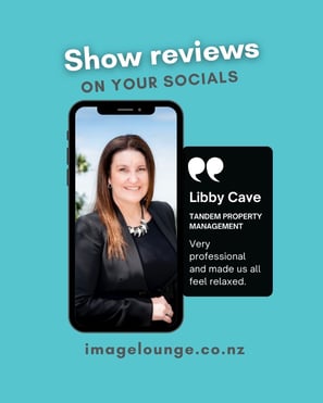 Show reviews on social media