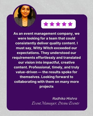 Witty witch client testimony Radhika