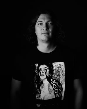 Hans Frohlich, bassist of the Swedish stoner rock band GREENLEAF