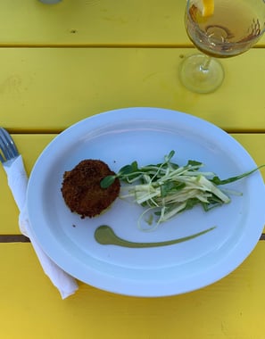 Bonne bouffe à la terrasse du Millerand