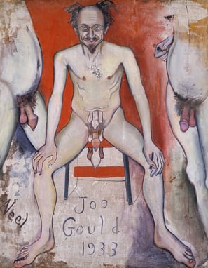 Joe Gould by Alice Neel, 1933
