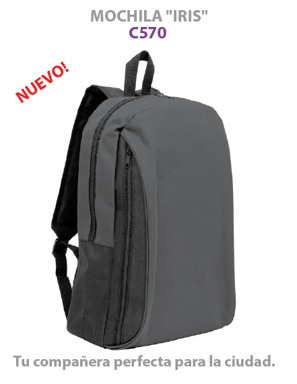Mochila IRIS WOPE Regalos Corporativos Publicidad para Empresas con logos full color merchandising