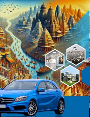 Local cabs service in Prayagraj by Prayagraj Cabs and Rentals, offering quick and affordable city transportation with well-ma