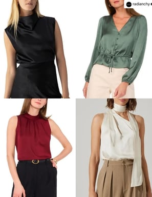 SATIN BLOUSES