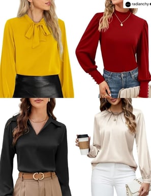 SATIN BLOUSES