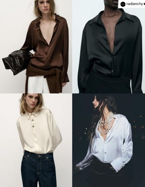 SATIN BLOUSES