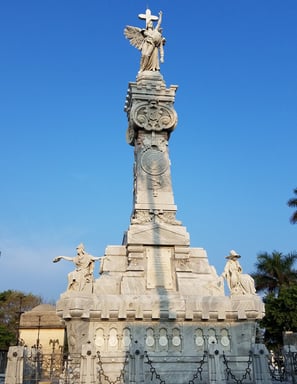 Beautiful Colon Cemetery in Cuba