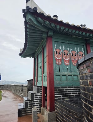 Northeast guard pavilion