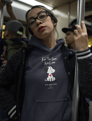 cute puppy, cute dog, for the ones we love, side gig club, vivid calm designs, minimalist design