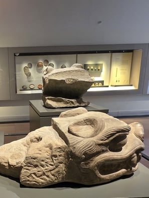 Stone statue ornaments