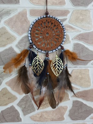 crochet car hanging dreamcatcher