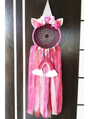 Agamya pink unicorn dreamcatcher for kids