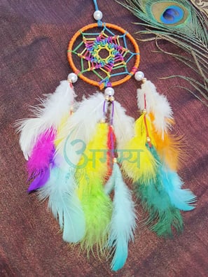 agamya colorful dreamcatcher