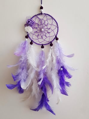 agamya purple car dreamcatcher