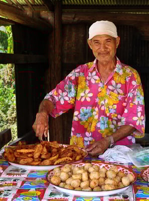 Sawi, Chumphon, dans les terres