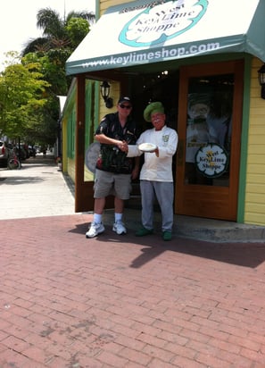 The Pirate likes Key Lime Pies from Key West, Florida