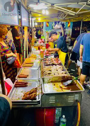 Pasar Malam Taman Connaught in Kuala Lumpur