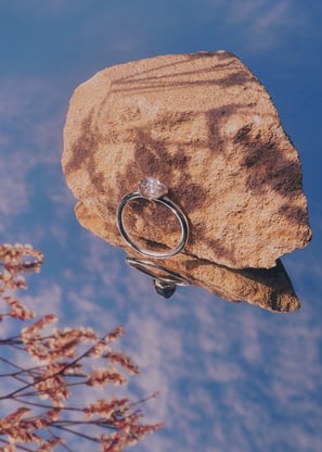 Bague en argent sterling. Bijoux femme fait main 