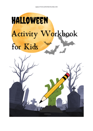 Free halloween workbook