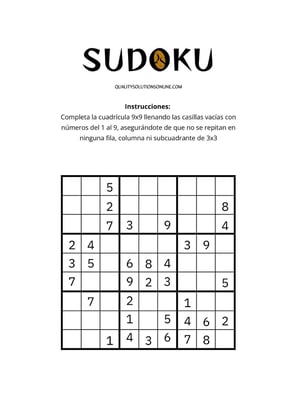 Sudoku semanal: Entrena tu mente con el número 3 como inspiración