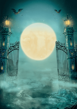 Nur Mond Hintergrund