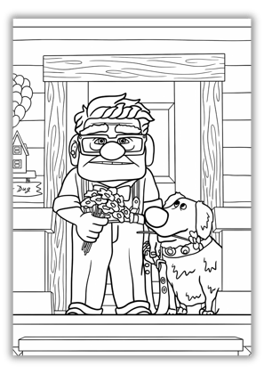 Easy Up Coloring Pages For Toddlers