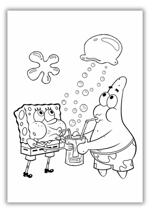 sponge bob coloring pages