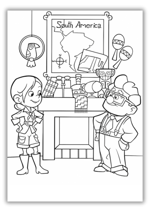 Free Up Coloring Pages For Kids