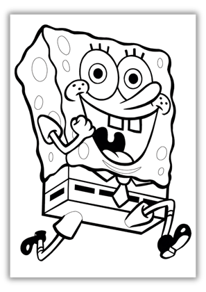 spongebob coloring pages