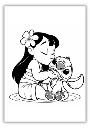 lilo & stitch coloring