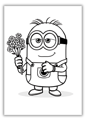 Free Minion Coloring Pages Printables