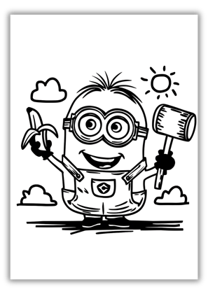 Coloring Pages Despicable Me