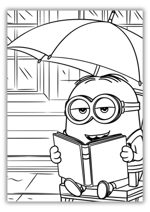 Minion Coloring Pages Printable