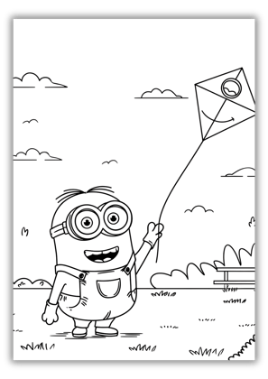 Minion Coloring Book