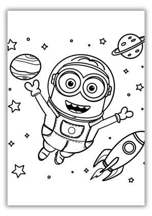 Coloring Minion