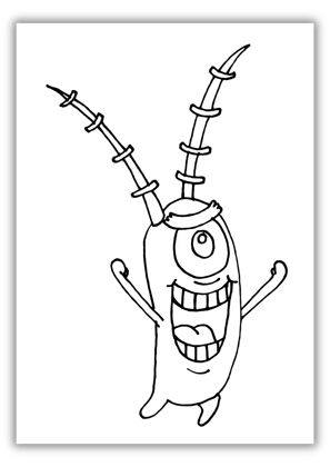 spongebob plankton