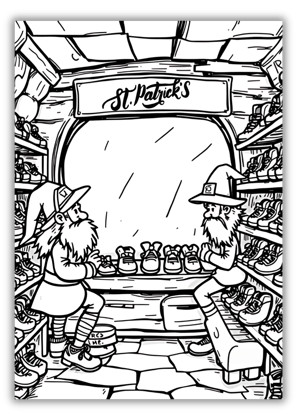 Colouring Pages St Patrick's Day