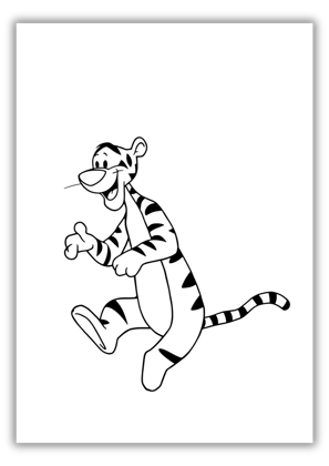 tigger printable coloring pages