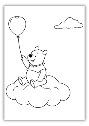 winnie the pooh coloring book